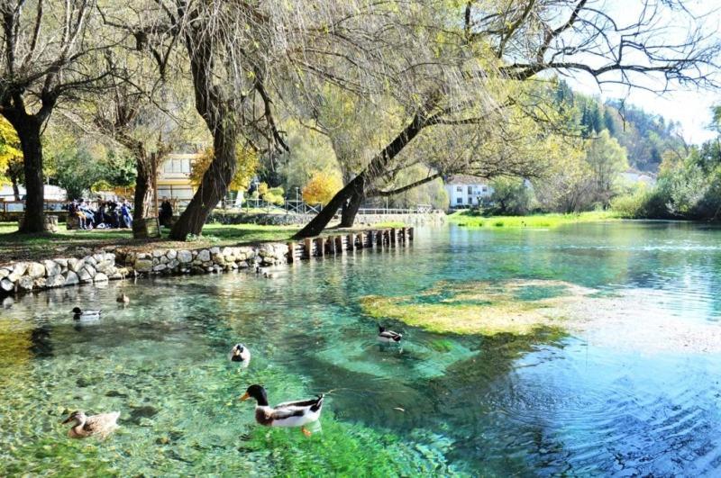 Casa Rosamari - Su Lago Di Posta Fibreno, Appartamento Con Camino Extérieur photo